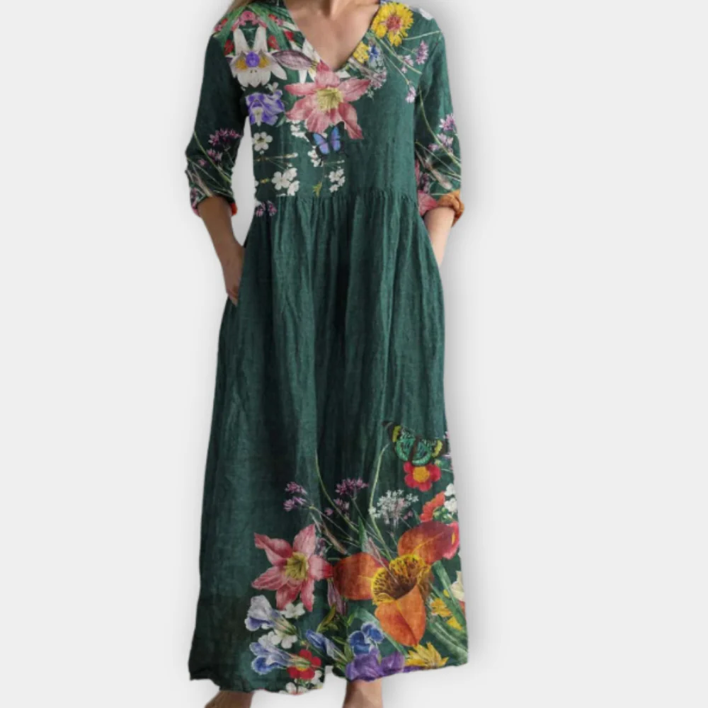 Avenly - Vintage Loose Long Maxi Dress