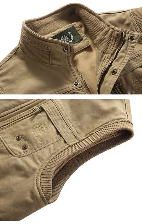 Men Utility Multi-Pocket Vest | Kennedy