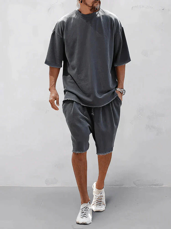 Men Oversized T-Shirt & Shorts Set | Noah