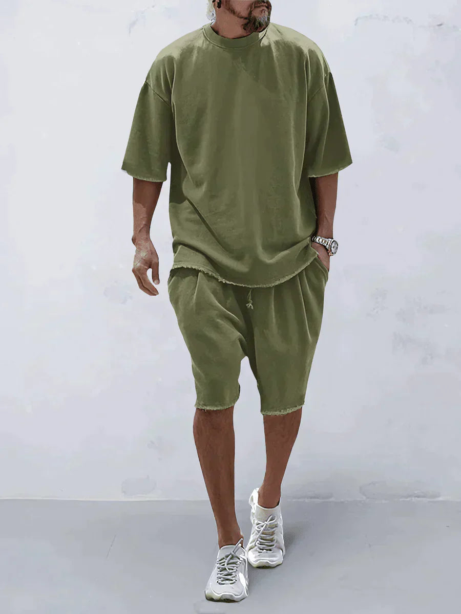 Men Oversized T-Shirt & Shorts Set | Noah