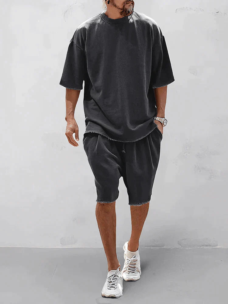 Men Oversized T-Shirt & Shorts Set | Noah