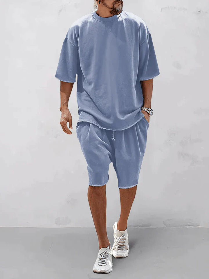 Men Oversized T-Shirt & Shorts Set | Noah