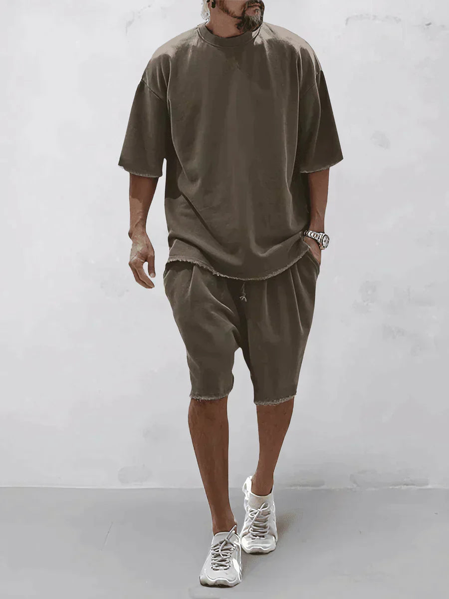 Men Oversized T-Shirt & Shorts Set | Noah