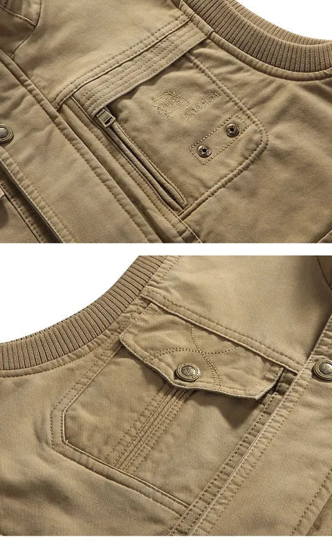 Men Utility Multi-Pocket Vest | Kennedy