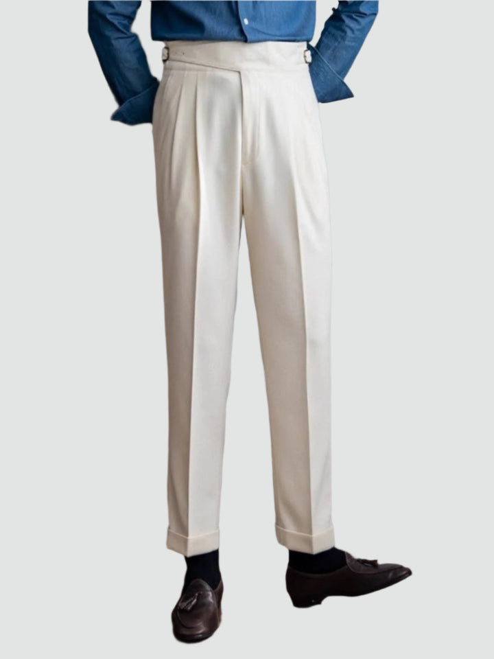 Men Classic Italian Trousers | Gelo