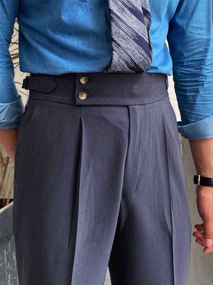 Men Gurkha Pleated Trousers | Gabino