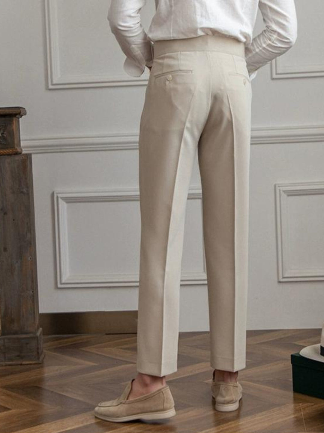 Men Wrinkle-Resistant Trousers | Hansel