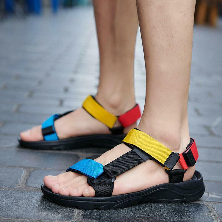 Men Colorful Outdoor Adventure Sandals | Breeze