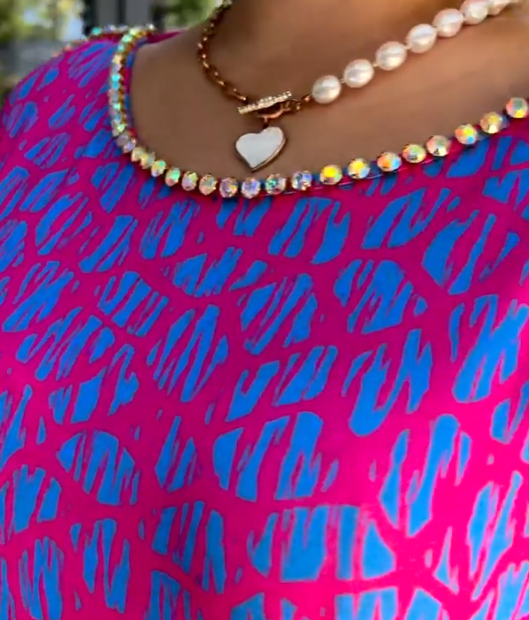 Caynora™ | Plus Size Printed Dress