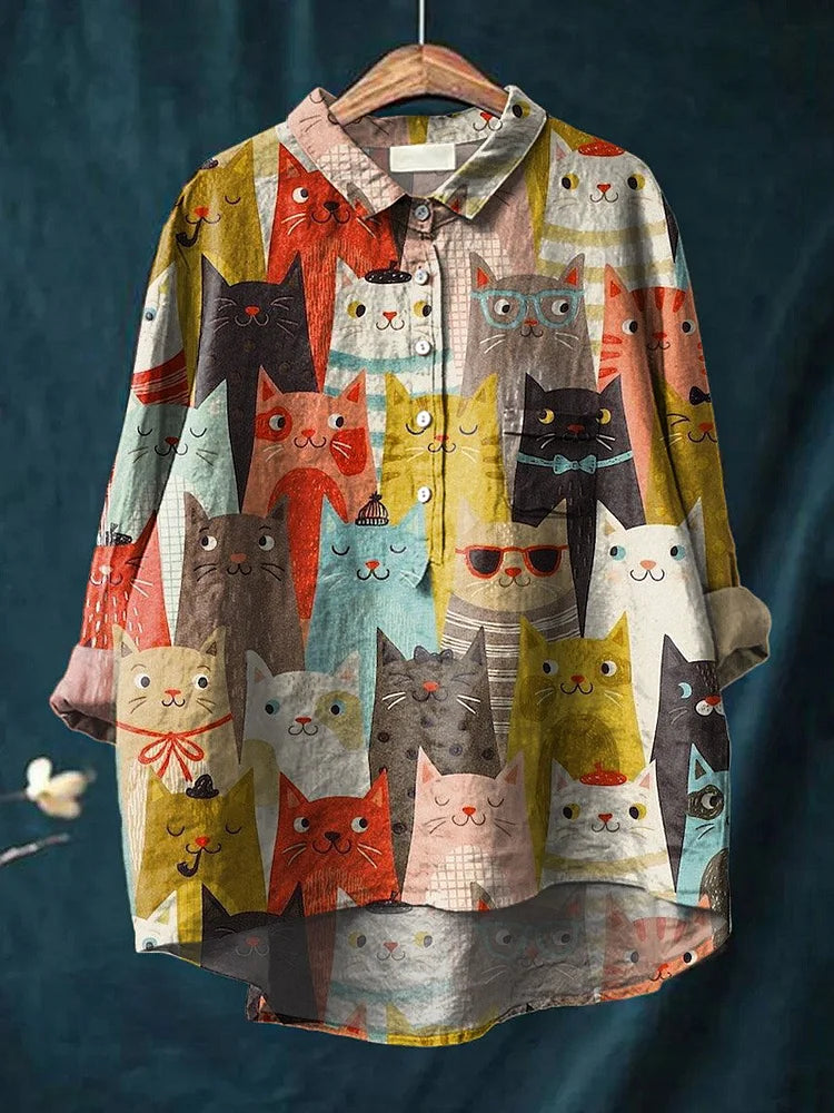 Amelia - Vintage-Inspired Dog Art Tee