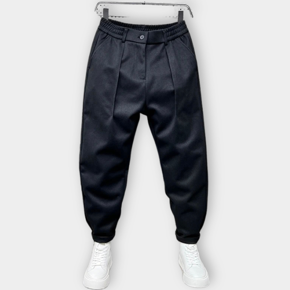 Men Pleated Casual Pants | Benedict