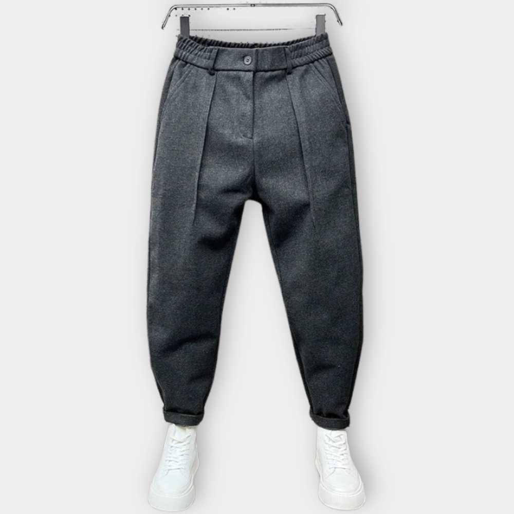 Men Pleated Casual Pants | Benedict