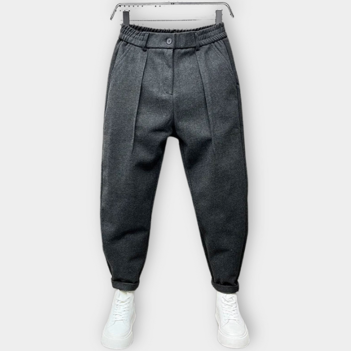 Men Pleated Casual Pants | Benedict