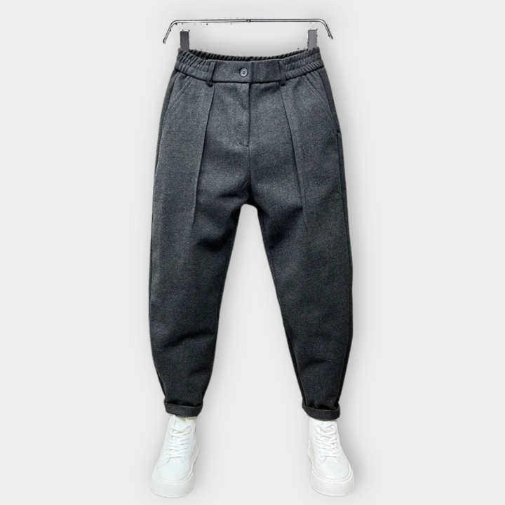 Men Pleated Casual Pants | Benedict