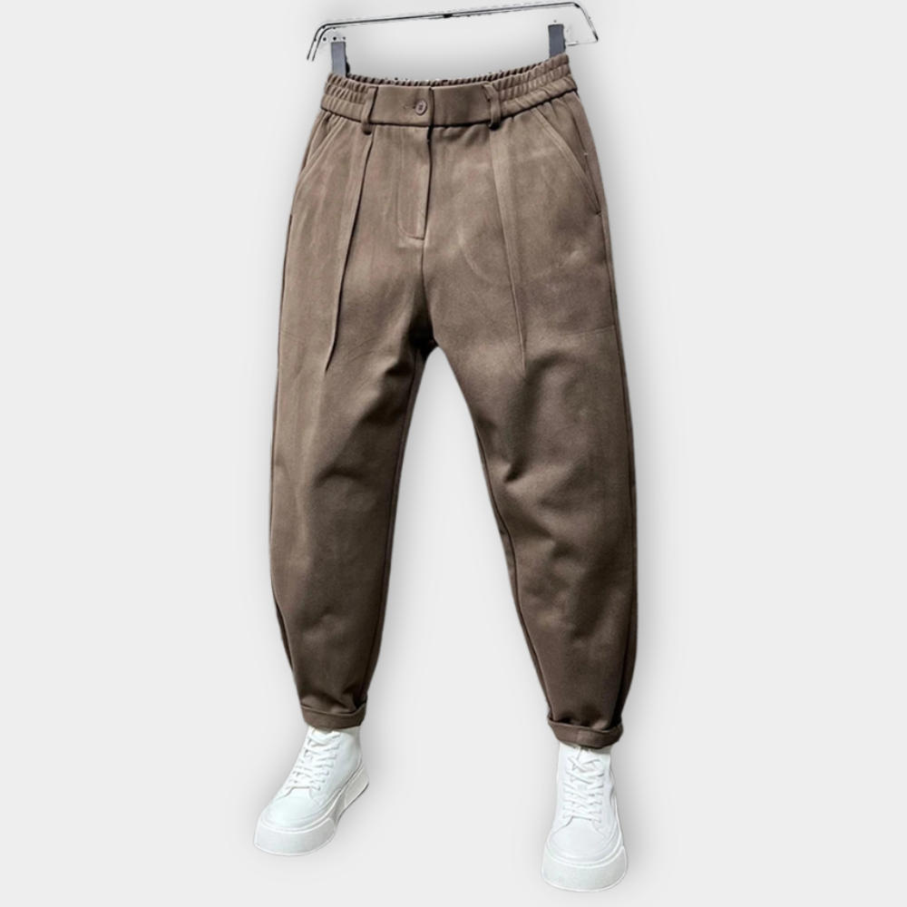 Men Pleated Casual Pants | Benedict