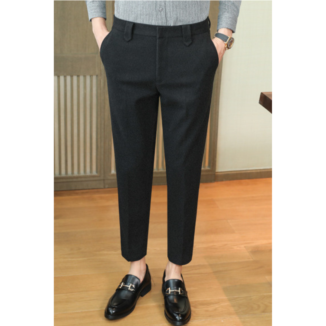 Men Wool Tailored Trousers | Franco