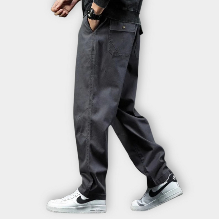 Men Pleated Casual Pants | Benedict