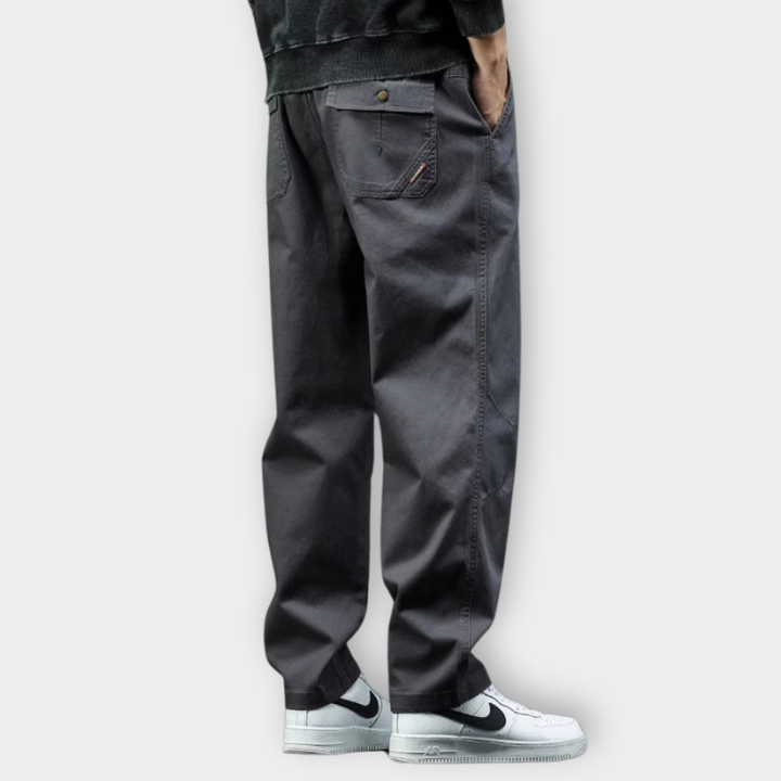 Men Pleated Casual Pants | Benedict