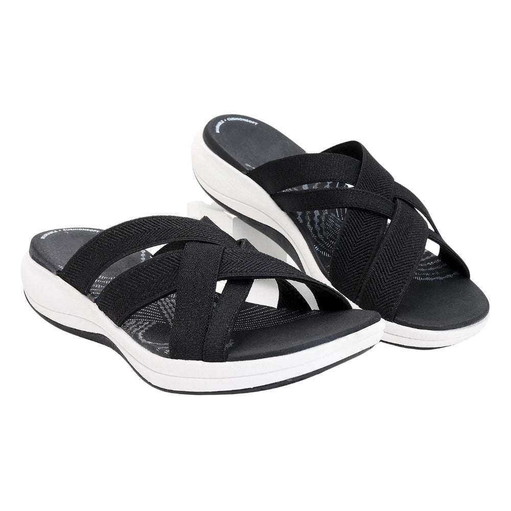 Maree – Cross Strap Comfort Sandals