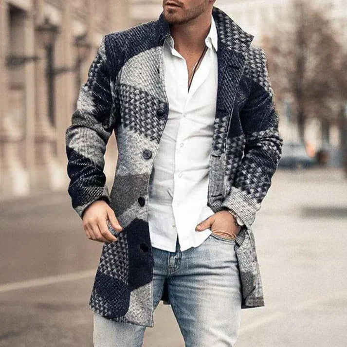 Men Graphic Hoodie with Bold Statement Print | Luca