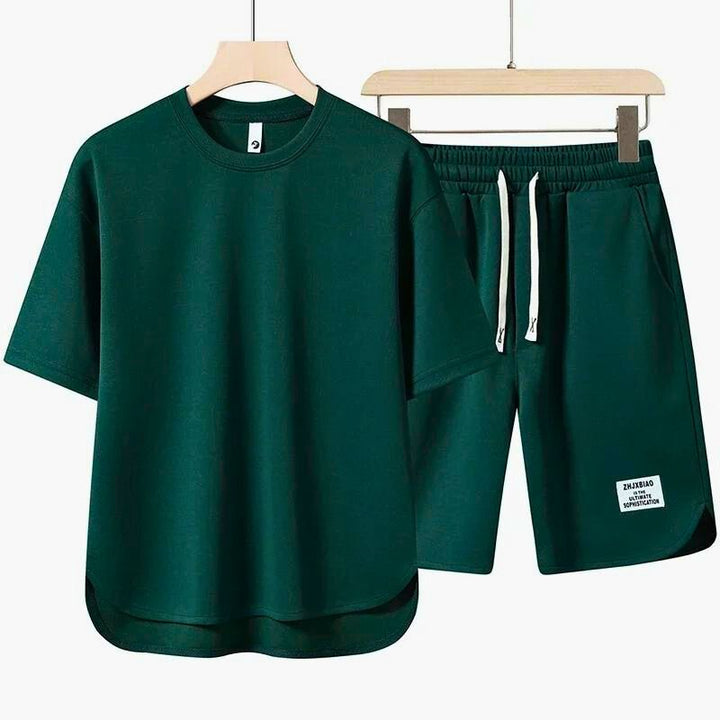 Men's Two-Piece T-Shirt and Shorts Set | William