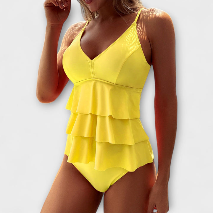 Aniya - Trendy High Waist Two-Piece Bikini Set