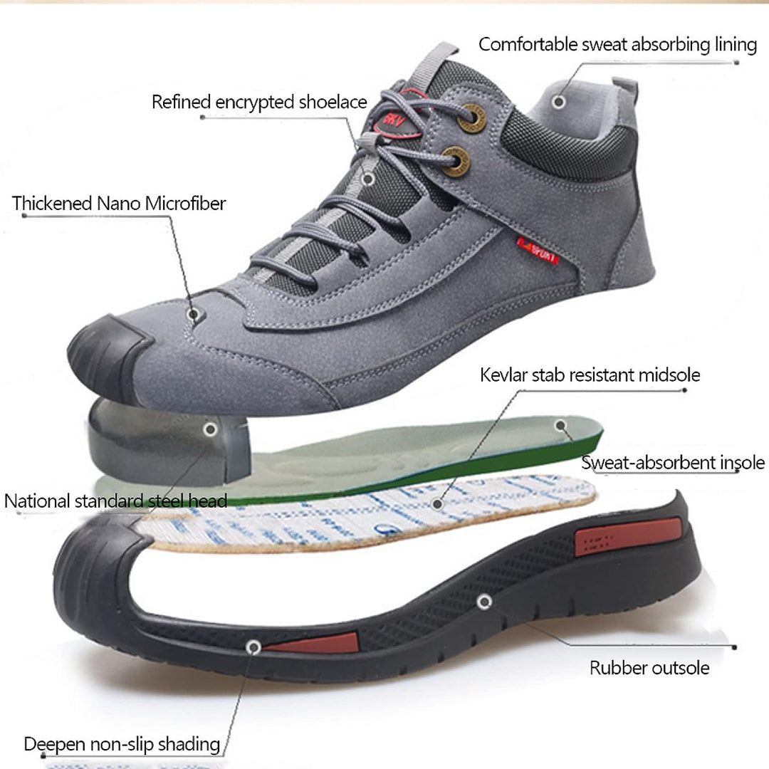 Men Waterproof Safety Work Shoes | Dario