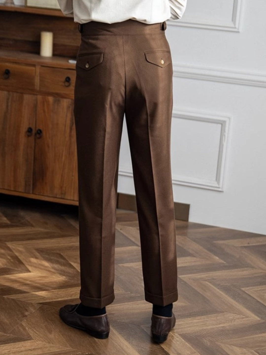Men Classic Italian Trousers | Gelo