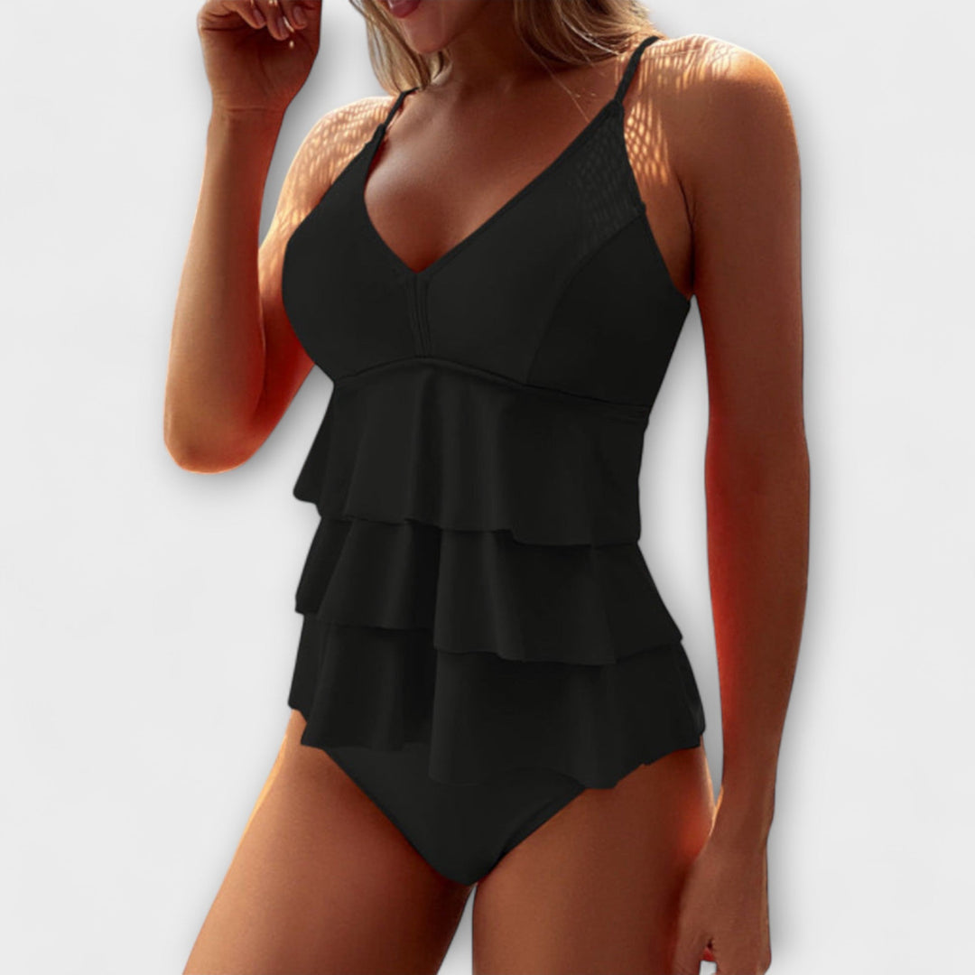 Aniya - Trendy High Waist Two-Piece Bikini Set