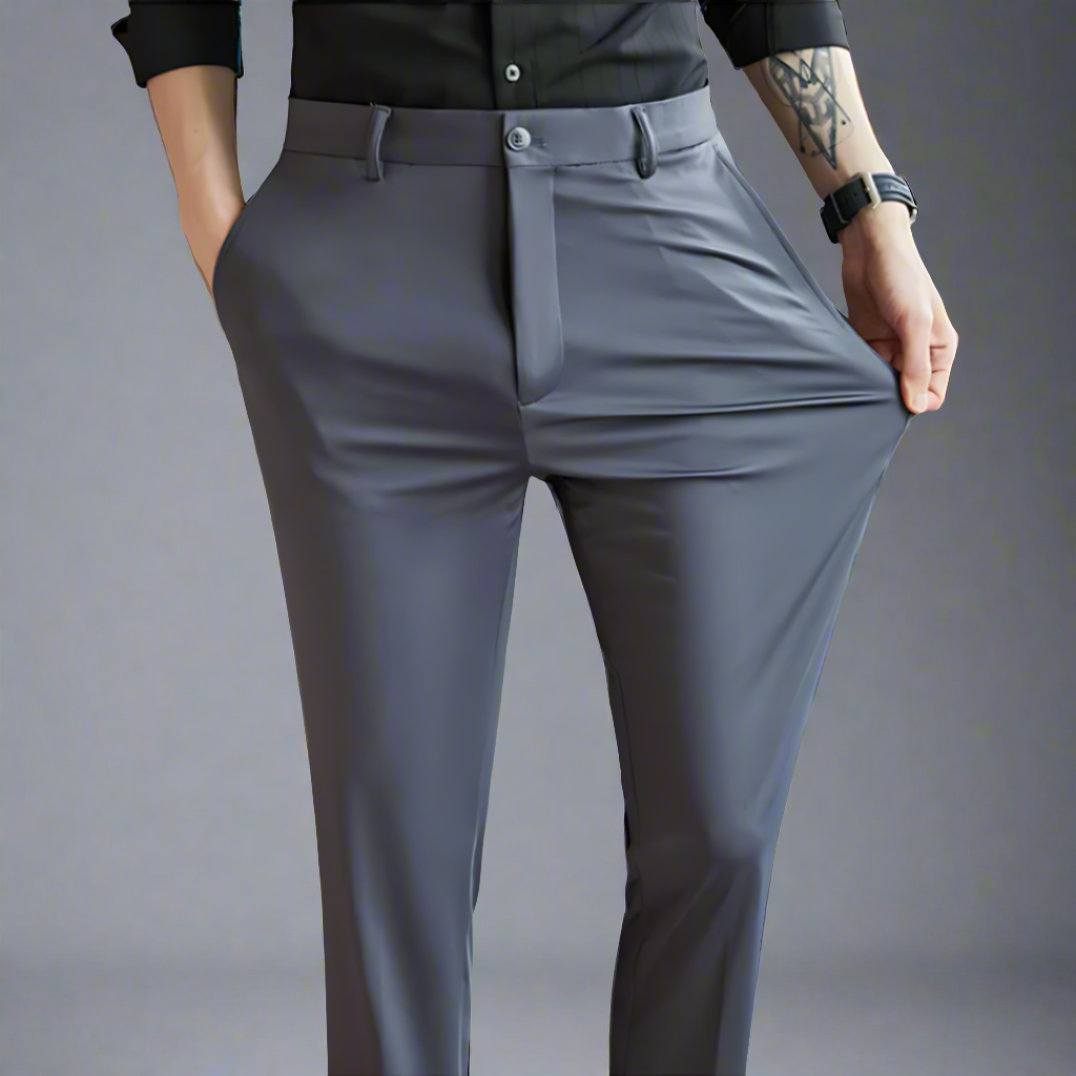 Men Slim Fit Stretch Pants | Jorvan