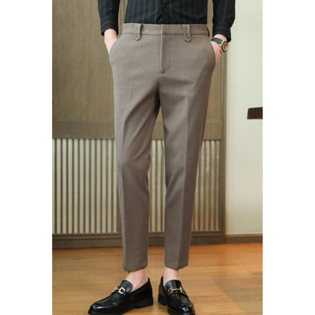 Men Wool Tailored Trousers | Franco