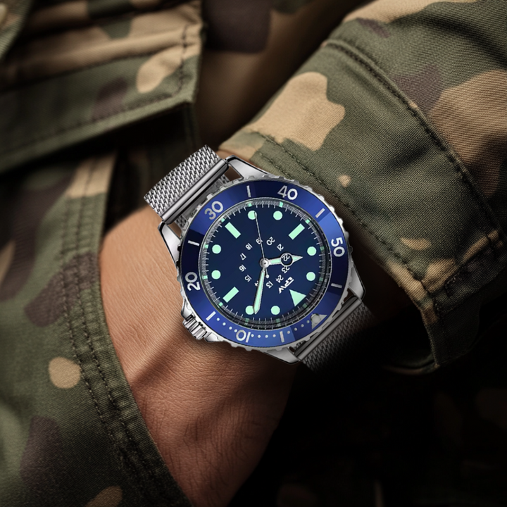 Tactical Waterproof Dive-style Campaign Watch