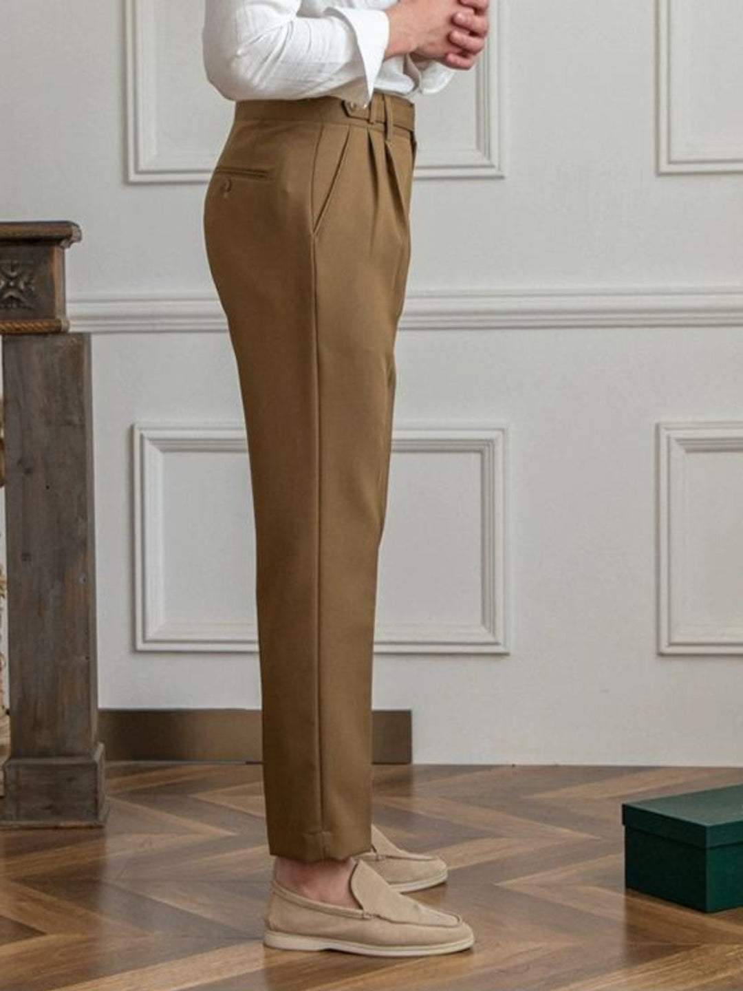 Men Wrinkle-Resistant Trousers | Hansel