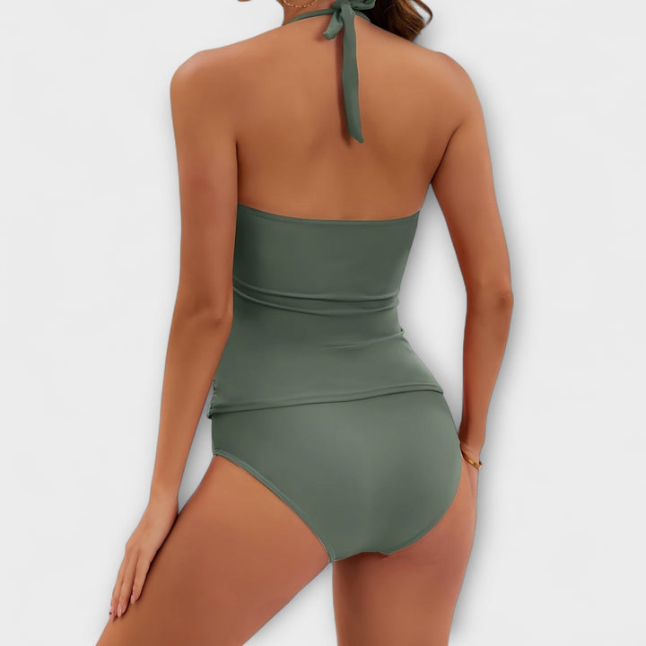 Blair - Stylish Push-Up Two-Piece Tankini Set