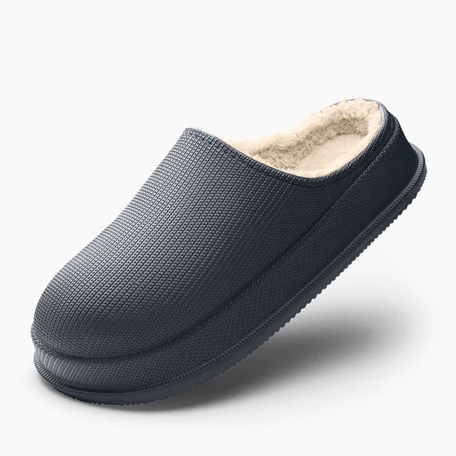 Men Winter Fur Slippers | Elric