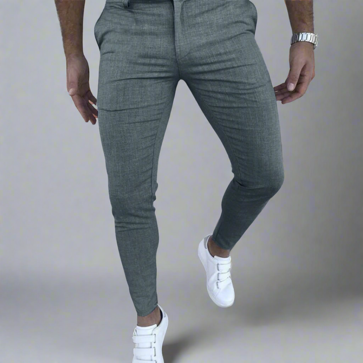 Men Slim Fit Business Trousers | Carlo