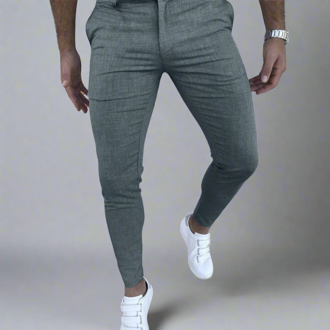 Men Slim Fit Business Trousers | Carlo