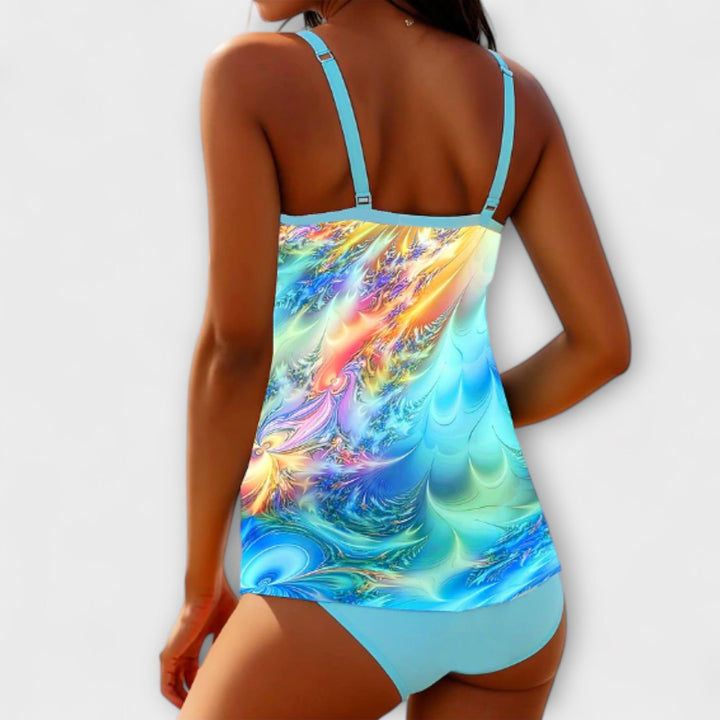 Alina - Floral Printed Two-Piece Bikini Set