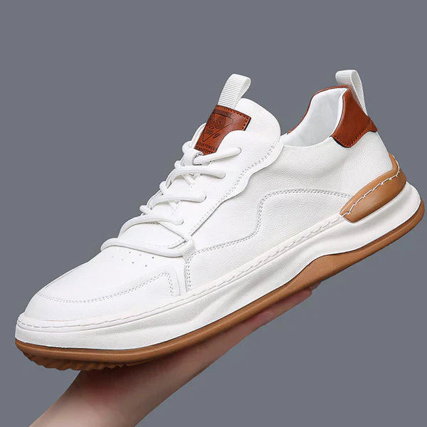 Men Casual Leather Sneakers | Marzio