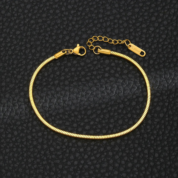 Men Snake Bone Chain Bracelet | Elric