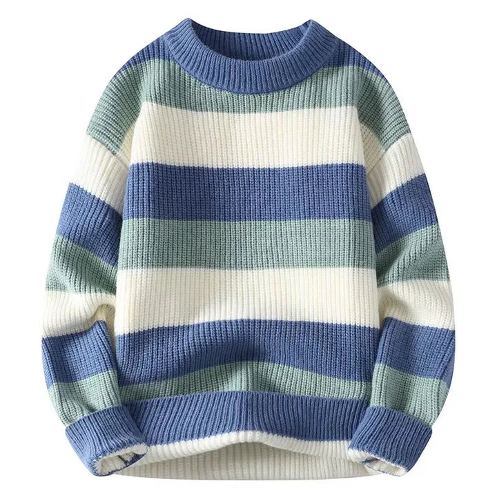 Women Striped Knit Sweater | Lance