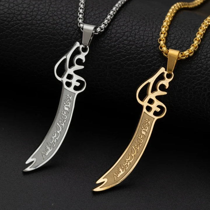 Men Sword Pendant Necklace | Zayir