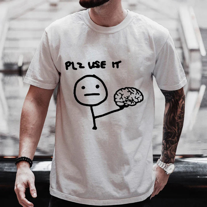 Men Graphic Sarcastic T-Shirt | Ashton