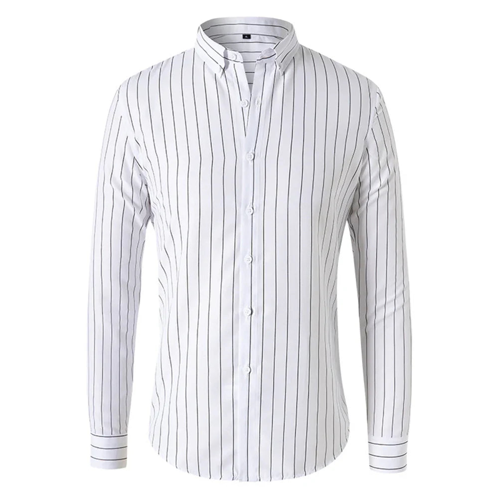 Striped Long Sleeve Shirt for Men | Ethan