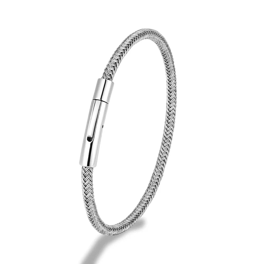 Men Steel Cuff Bracelet | Dorian