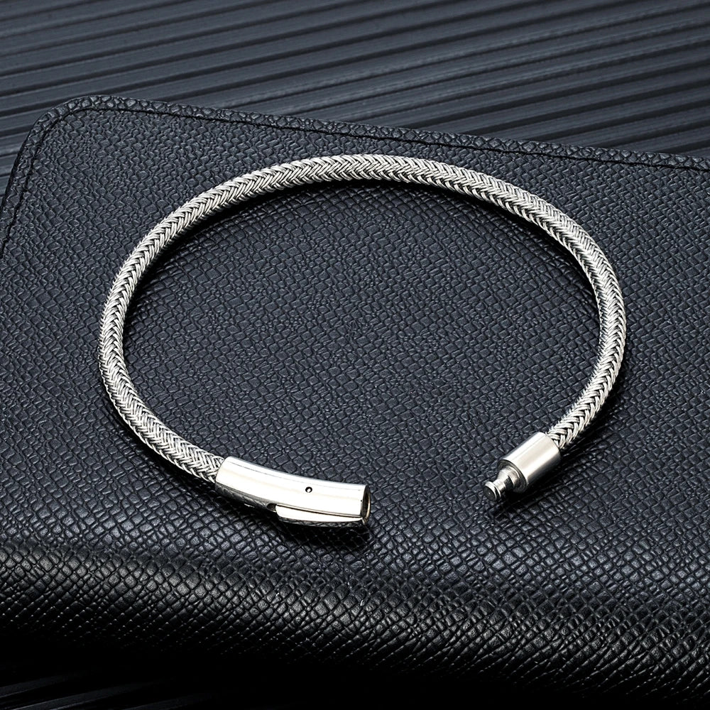 Men Steel Cuff Bracelet | Dorian