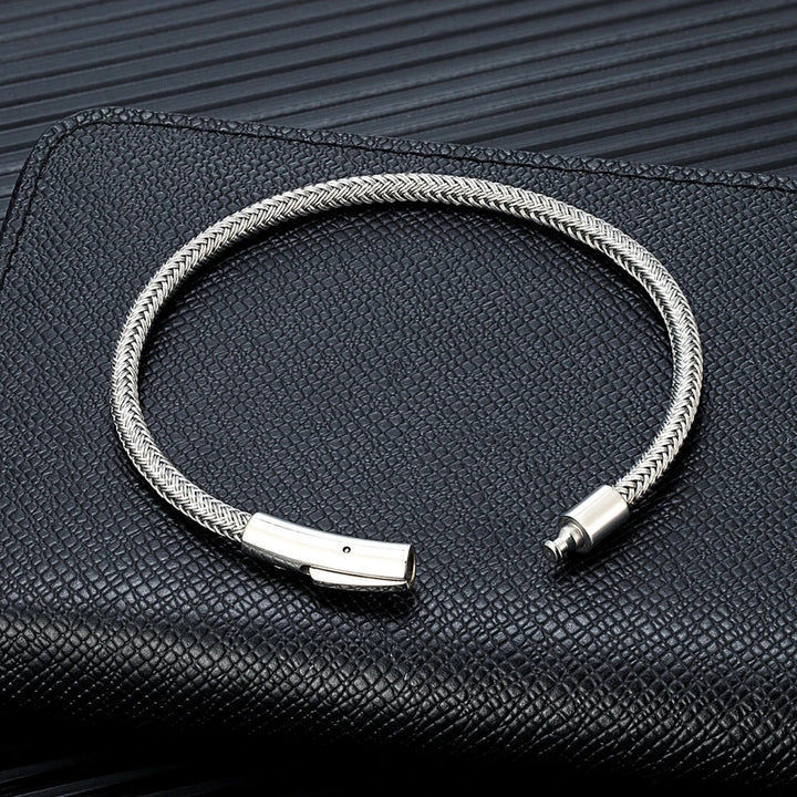 Men Steel Cuff Bracelet | Dorian