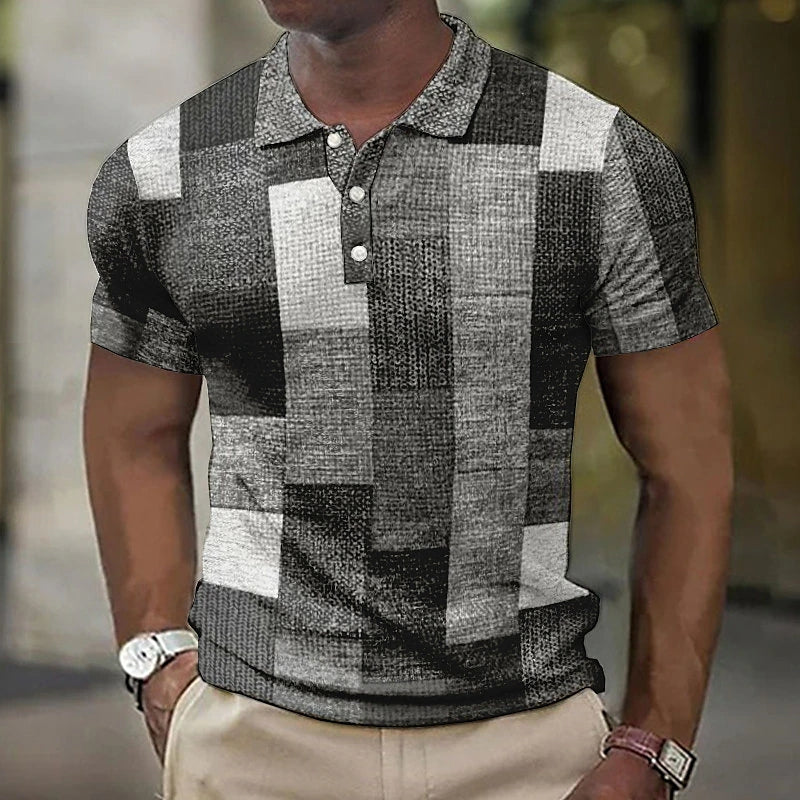 Men Color Block Polo Shirt | Remy
