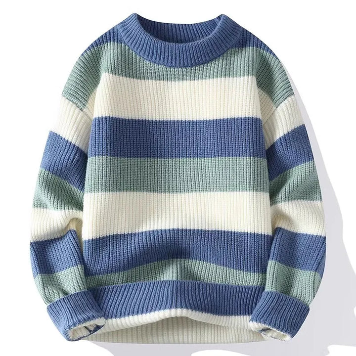 Women Striped Knit Sweater | Lance