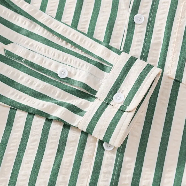 Men's Striped Casual Shirt | Tempo